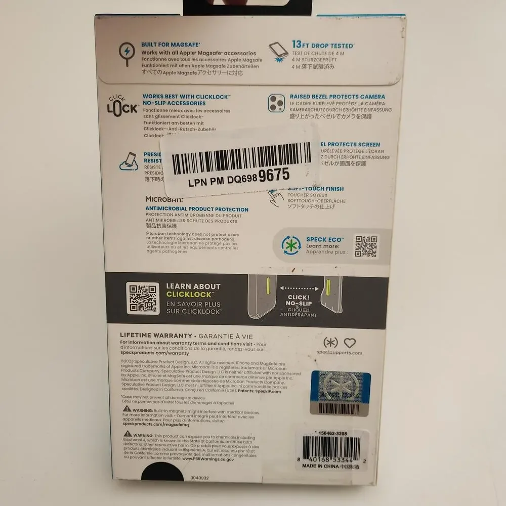Speck iPhone 15 Pro Max Case
